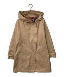 spoom.（スプーム）の古着「フーデッドコート」｜ベージュ
