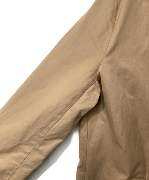 spoom.（スプーム）spoom. (スプーム) フーデッドコート ベージュ サイズ:40の古着・服飾アイテム