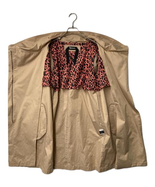 spoom.（スプーム）spoom. (スプーム) フーデッドコート ベージュ サイズ:40の古着・服飾アイテム