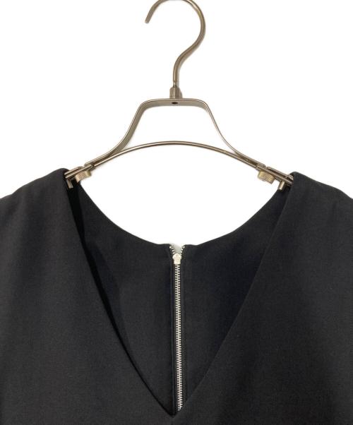 BEAUTY&YOUTH（ビューティーアンドユース）BEAUTY&YOUTH (ビューティーアンドユース) センタージップ オールインワン -2WAY/ウォッシャブル- ブラック サイズ:Mの古着・服飾アイテム