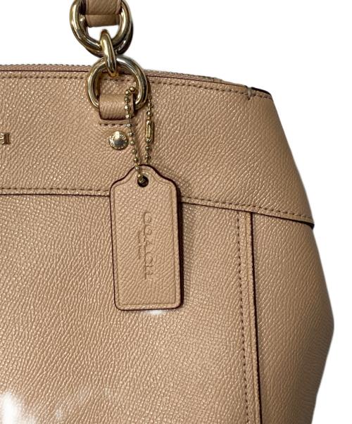 COACH（コーチ）COACH (コーチ) 2WAYショルダーバッグ ベージュの古着・服飾アイテム
