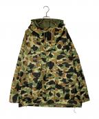 Columbiaコロンビア）の古着「GORE-TEX カモ柄 マウンテンパーカー」｜カーキ