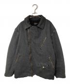 COTTON PANコットンパン）の古着「ボアジャケット」｜ブラック
