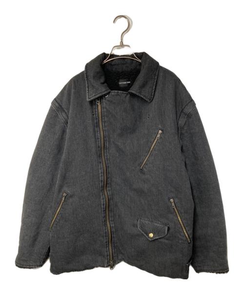COTTON PAN（コットンパン）COTTON PAN (コットンパン) ボアジャケット ブラック サイズ:2の古着・服飾アイテム