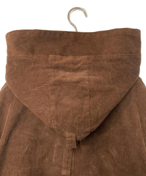 COTTON PAN（コットンパン）COTTON PAN (コットンパン) フーデッドコーデュロイジャケット ブラウン サイズ:2の古着・服飾アイテム