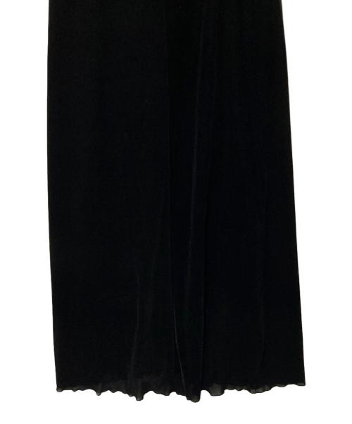 Spick and Span（スピック＆スパン）Spick and Span (スピック＆スパン) フロッキーチュールキャミワンピース ブラック サイズ:Freeの古着・服飾アイテム
