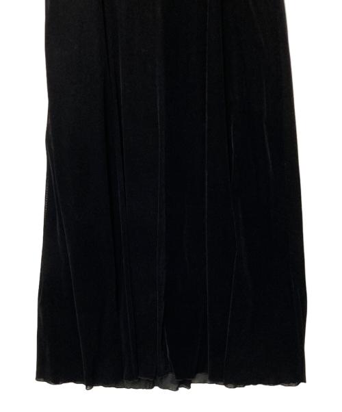 Spick and Span（スピック＆スパン）Spick and Span (スピック＆スパン) フロッキーチュールキャミワンピース ブラック サイズ:Freeの古着・服飾アイテム