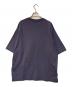 MAISON KITSUNE (メゾンキツネ) CHILLAX PRINT OVERSIZE T-SHIRT ネイビー サイズ:Ｍ：7000円