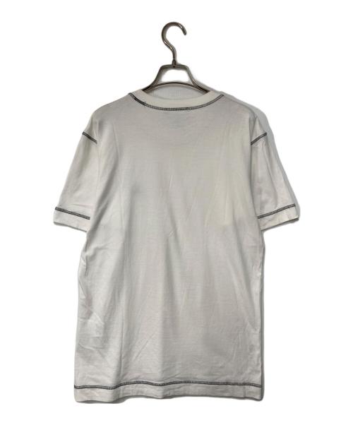 Vivienne Westwood man（ヴィヴィアン ウェストウッド マン）Vivienne Westwood man (ヴィヴィアン ウェストウッド マン) オーブ刺繍Tシャツ ホワイト サイズ:44の古着・服飾アイテム