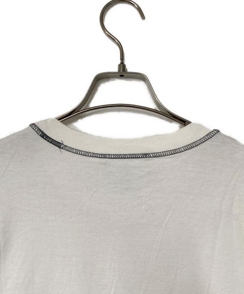 Vivienne Westwood man（ヴィヴィアン ウェストウッド マン）Vivienne Westwood man (ヴィヴィアン ウェストウッド マン) オーブ刺繍Tシャツ ホワイト サイズ:44の古着・服飾アイテム