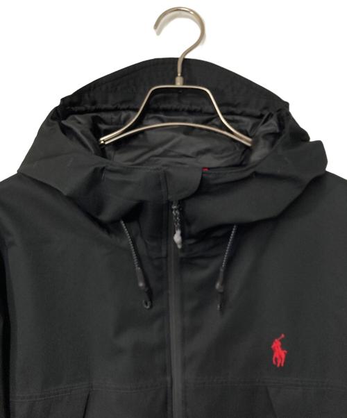 POLO RALPH LAUREN（ポロ・ラルフローレン）POLO RALPH LAUREN (ポロ・ラルフローレン) ポニー刺繍 フーデッドジャケット ブラック サイズ:Mの古着・服飾アイテム