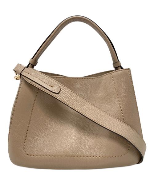 BARNEYS NEWYORK（バーニーズ・ニューヨーク）BARNEYS NEWYORK (バーニーズ・ニューヨーク) 2WAYバッグ ベージュの古着・服飾アイテム