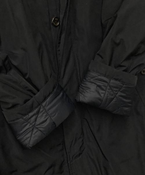 POLO RALPH LAUREN（ポロ・ラルフローレン）POLO RALPH LAUREN (ポロ・ラルフローレン) キルティングライニング ステンカラーコート ブラック サイズ:Lの古着・服飾アイテム