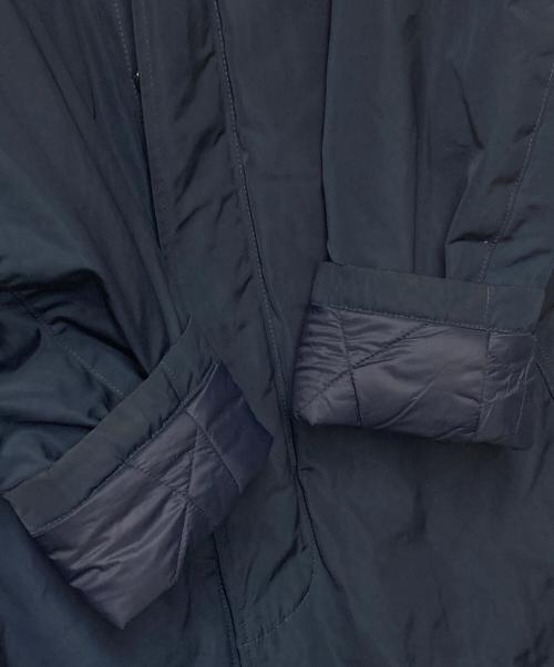 POLO RALPH LAUREN（ポロ・ラルフローレン）POLO RALPH LAUREN (ポロ・ラルフローレン) キルティングライニングステンカラーコート ネイビー サイズ:Lの古着・服飾アイテム