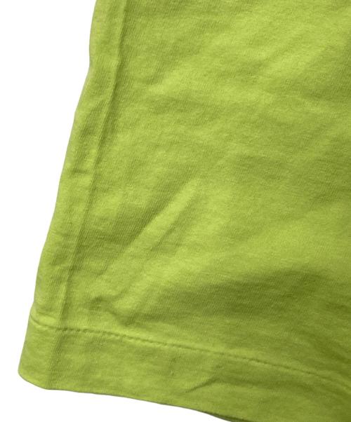 PLAY COMME des GARCONS（プレイコムデギャルソン）PLAY COMME des GARCONS (プレイコムデギャルソン) Heart T-Shirt 黄緑 サイズ:Lの古着・服飾アイテム