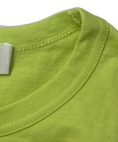 PLAY COMME des GARCONS（プレイコムデギャルソン）PLAY COMME des GARCONS (プレイコムデギャルソン) Heart T-Shirt 黄緑 サイズ:Lの古着・服飾アイテム