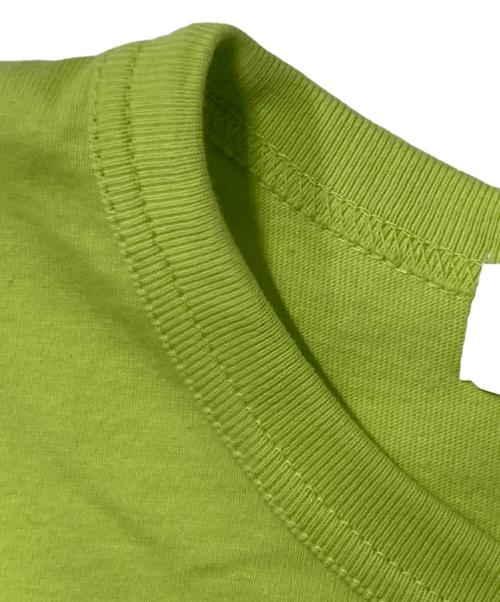 PLAY COMME des GARCONS（プレイコムデギャルソン）PLAY COMME des GARCONS (プレイコムデギャルソン) Heart T-Shirt 黄緑 サイズ:Lの古着・服飾アイテム