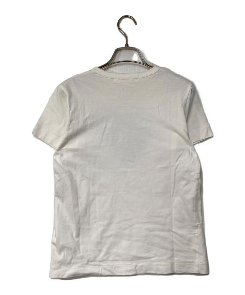 PLAY COMME des GARCONS（プレイコムデギャルソン）PLAY COMME des GARCONS (プレイコムデギャルソン) ハートロゴTシャツ ホワイト サイズ:Mの古着・服飾アイテム