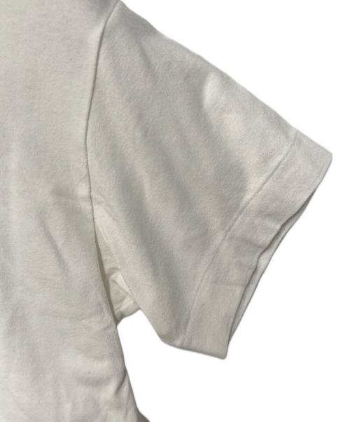 PLAY COMME des GARCONS（プレイコムデギャルソン）PLAY COMME des GARCONS (プレイコムデギャルソン) ハートロゴTシャツ ホワイト サイズ:Mの古着・服飾アイテム