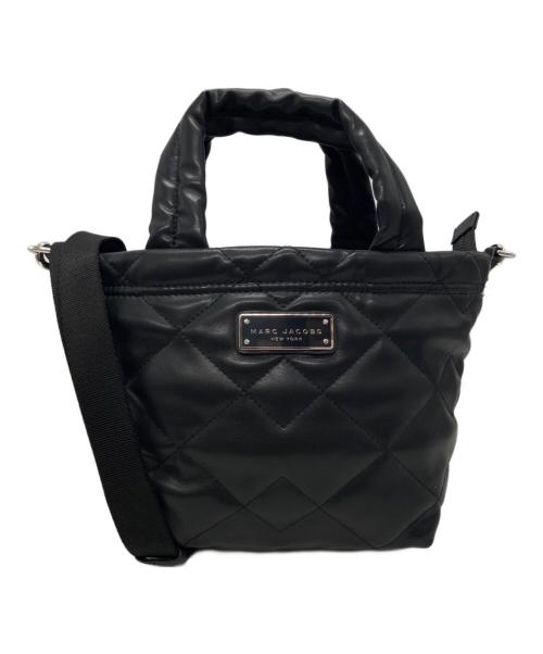 MARC JACOBS（マークジェイコブス）MARC JACOBS (マークジェイコブズ) 2WAY キルティングバッグ ブラックの古着・服飾アイテム