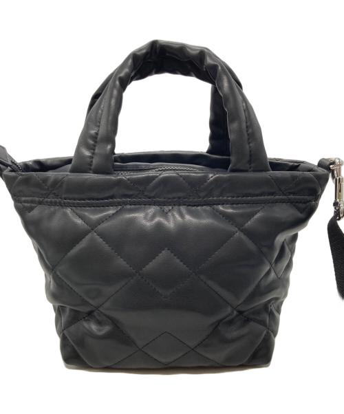 MARC JACOBS（マークジェイコブス）MARC JACOBS (マークジェイコブズ) 2WAY キルティングバッグ ブラックの古着・服飾アイテム