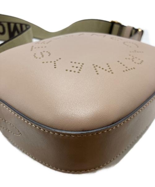 STELLA McCARTNEY（ステラマッカートニー）STELLA McCARTNEY (ステラマッカートニー) サークルロゴ カメラバッグ ベージュの古着・服飾アイテム