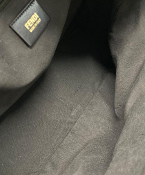 FENDI（フェンディ）FENDI (フェンディ) ズッキーノ 2WAYバッグ ベージュ×ブラウン×ブルーの古着・服飾アイテム