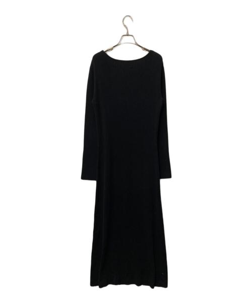 Ameri（アメリ）Ameri (アメリ) AMERICAN SLEEVE LAYERED KNIT DRESS ブラック サイズ:Ｍの古着・服飾アイテム