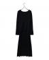 Ameri (アメリ) AMERICAN SLEEVE LAYERED KNIT DRESS ブラック サイズ:Ｍ：4000円