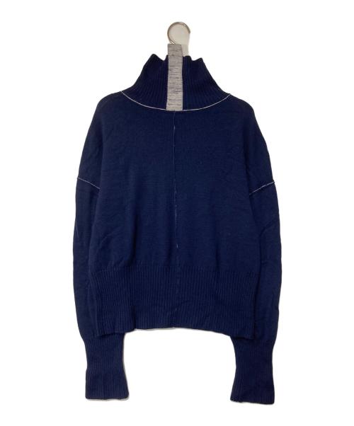 AKANE UTSUNOMIYA（アカネウツノミヤ）AKANE UTSUNOMIYA (アカネウツノミヤ) オーバーニット ネイビー サイズ:FREEの古着・服飾アイテム