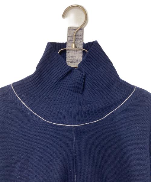 AKANE UTSUNOMIYA（アカネウツノミヤ）AKANE UTSUNOMIYA (アカネウツノミヤ) オーバーニット ネイビー サイズ:FREEの古着・服飾アイテム