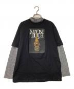 Ameriアメリ）の古着「UND MAGNITIQUE GLITTER INNER SET TOP」｜ブラック