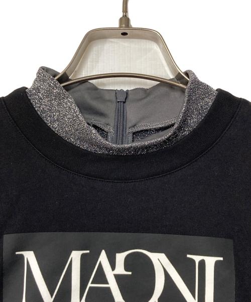 Ameri（アメリ）AMERI (アメリ) UND MAGNITIQUE GLITTER INNER SET TOP ブラック サイズ:Fの古着・服飾アイテム