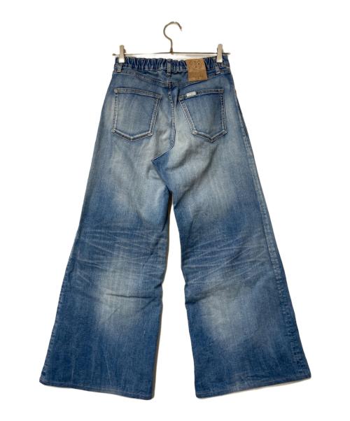 BIG JOHN（ビッグジョン）BIG JOHN (ビッグジョン) SURT (サート) MANNISH BAGGY インディゴ サイズ:Sの古着・服飾アイテム