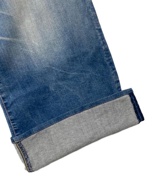 BIG JOHN（ビッグジョン）BIG JOHN (ビッグジョン) SURT (サート) MANNISH BAGGY インディゴ サイズ:Sの古着・服飾アイテム