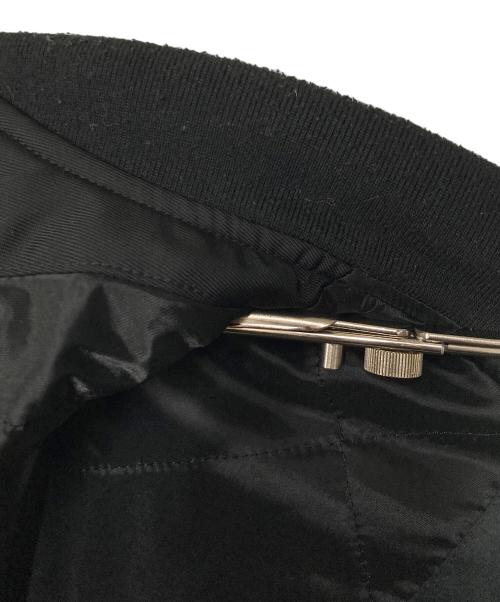 ARMANI EXCHANGE（アルマーニ エクスチェンジ）ARMANI EXCHANGE (アルマーニ エクスチェンジ) パデットボンバージャケット ブラック サイズ:Sの古着・服飾アイテム