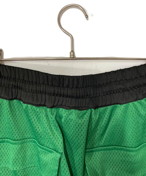 a elegantes sapeur（エレガンティス サプール）a elegantes sapeur (エレガンティス サプール) メッシュハーフパンツ グリーン サイズ:Lの古着・服飾アイテム