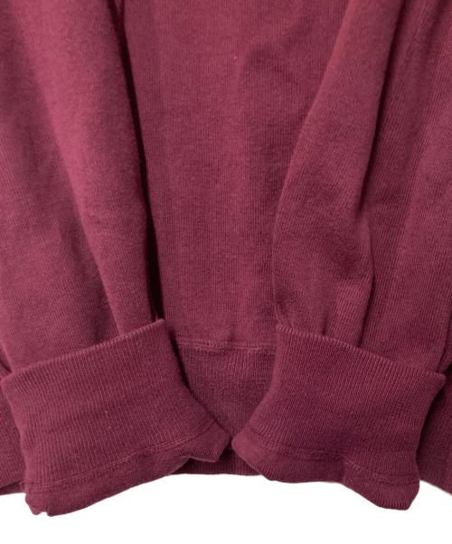 POLO RALPH LAUREN（ポロ・ラルフローレン）POLO RALPH LAUREN (ポロ・ラルフローレン) ポニー刺繍 クルーネックスウェット ボルドー サイズ:XXLの古着・服飾アイテム