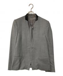 MIHARA YASUHIRO Denim（ミハラヤスヒロデニム）の古着「ノーカラージャケット」｜グレー