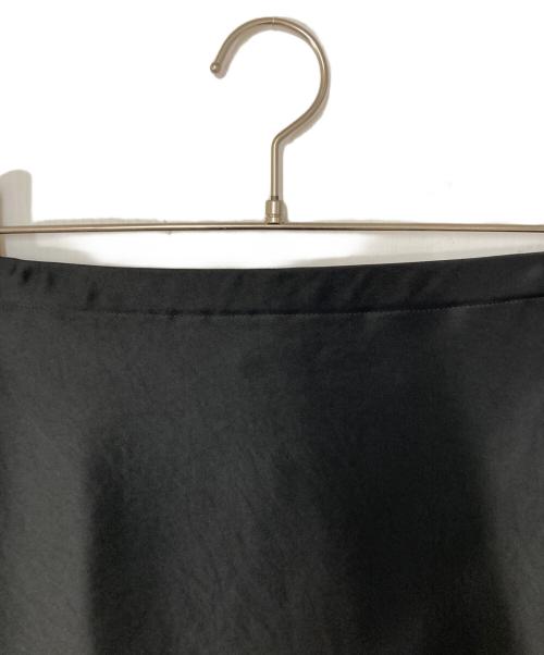 CHAOS（カオス）Chaos (カオス) リベールサテンロングスカート ブラック サイズ:Freeの古着・服飾アイテム