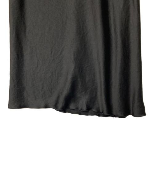 CHAOS（カオス）Chaos (カオス) リベールサテンロングスカート ブラック サイズ:Freeの古着・服飾アイテム