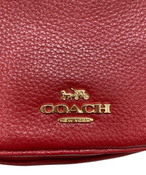 COACH（コーチ）COACH (コーチ) ボディバッグ ウエストバッグ レッドの古着・服飾アイテム