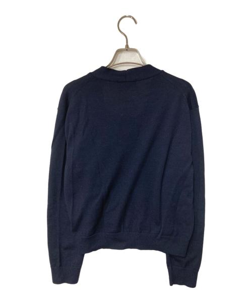 MARGARET HOWELL（マーガレットハウエル）MARGARET HOWELL (マーガレットハウエル) ボウタイニット ネイビー サイズ:2の古着・服飾アイテム