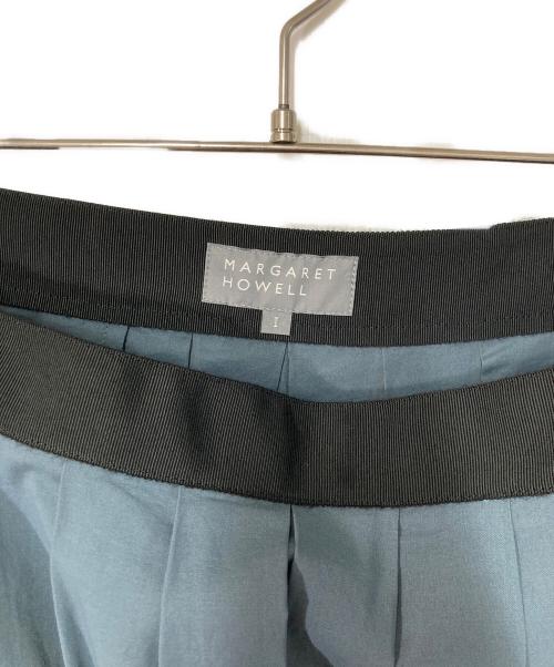 MARGARET HOWELL（マーガレットハウエル）MARGARET HOWELL (マーガレットハウエル) プリーツスカート ブルー サイズ:1の古着・服飾アイテム