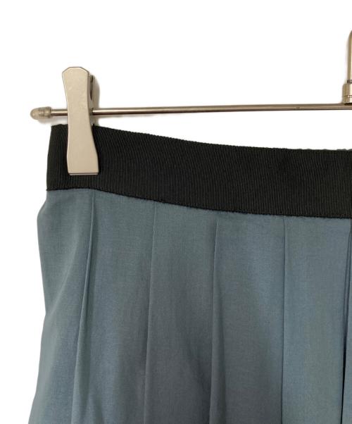 MARGARET HOWELL（マーガレットハウエル）MARGARET HOWELL (マーガレットハウエル) プリーツスカート ブルー サイズ:1の古着・服飾アイテム