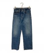 POLO RALPH LAURENポロ・ラルフローレン）の古着「カットオフデニムパンツ」｜インディゴ