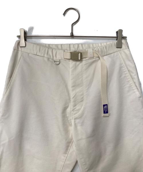 THE NORTHFACE PURPLELABEL（ザ・ノースフェイス パープルレーベル）THE NORTHFACE PURPLELABEL (ザ・ノースフェイス パープルレーベル) STRETCH TWILL TAPERED PANTS アイボリー サイズ:W30の古着・服飾アイテム