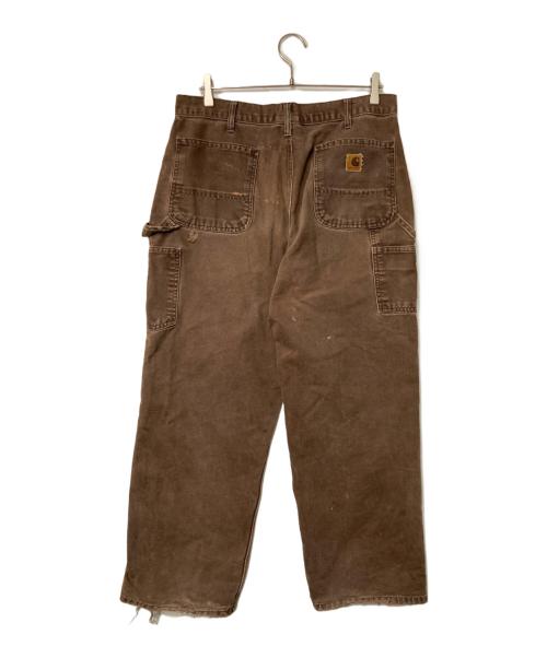 CarHartt（カーハート）CarHartt (カーハート) ペインターパンツ ブラウン サイズ:W36(採寸参照)の古着・服飾アイテム
