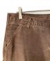 中古・古着 CarHartt (カーハート) ペインターパンツ ブラウン サイズ:W36(採寸参照)：7000円