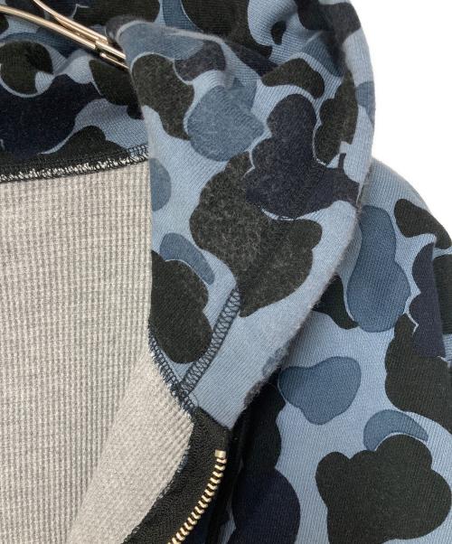 COTTON PAN（コットンパン）COTTON PAN (コットンパン) CityCamoZipParka ブルー×ブラック サイズ:3の古着・服飾アイテム